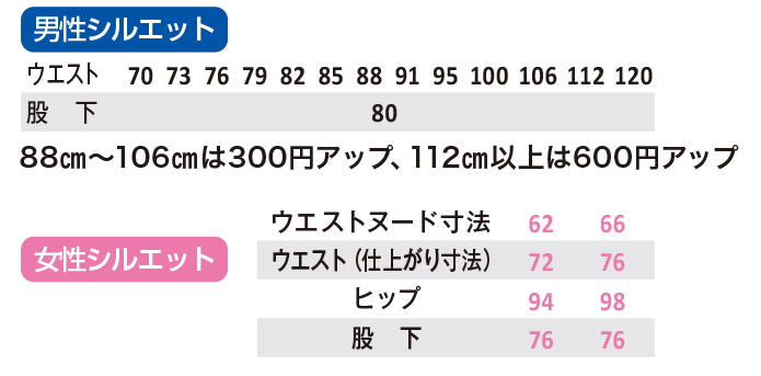  【A-4073】 夏用・ノータックスラックス (ポリエステル65%・綿35%) (男女兼用) [コーコス]