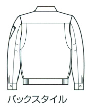  【7061】 吸汗 速乾 撥水 防汚機能がついた かっこいい作業服　夏用 長袖ブルゾン [バートル]