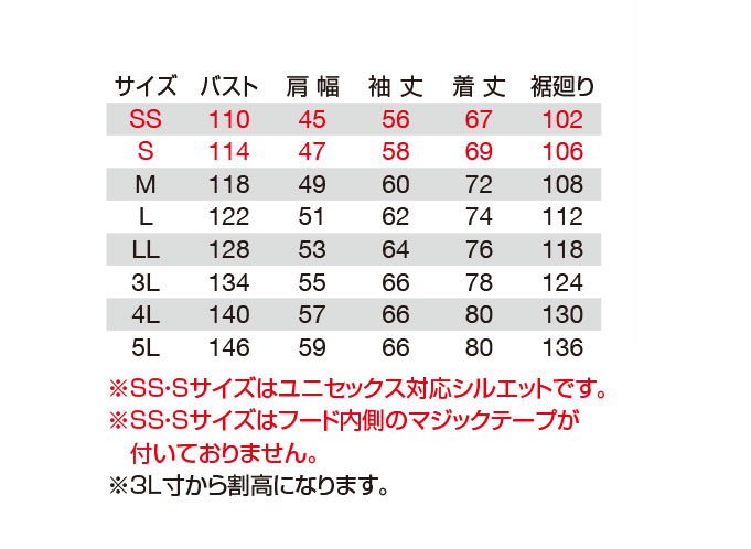 【7610-ku】かっこいい防水防寒ジャケット(大型フード付)(ユニセックス)【バートル】