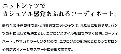  【861206】 メンズ半袖ニットBDシャツ [アイトス]