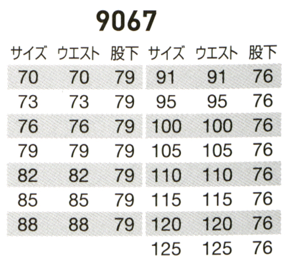  【9067】 優れた 吸汗 速乾性と形態安定性のかっこいい作業服　夏用 ツータック パンツ [バートル]