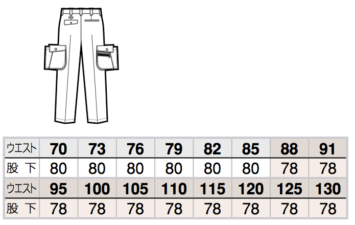 【AZ6324】 作業服カーゴパンツ(2タック) [アイトス]