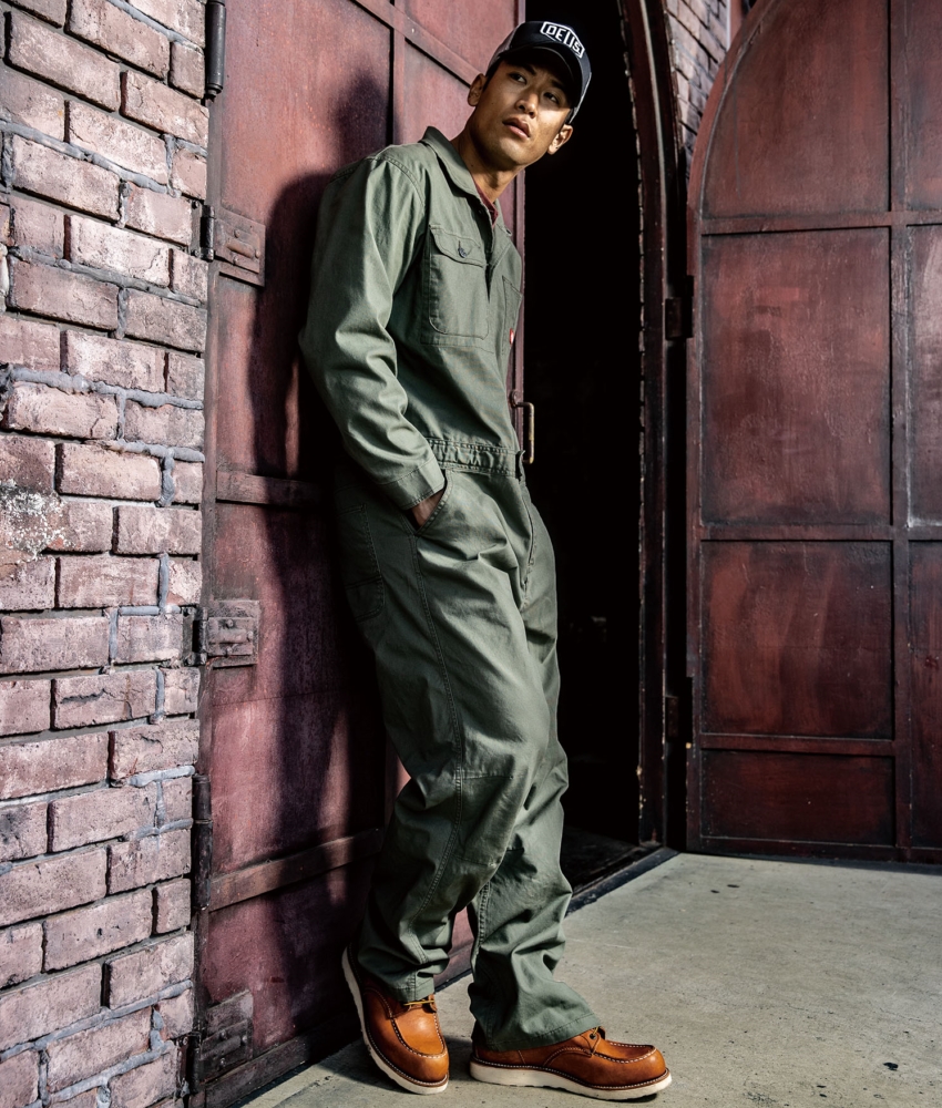 【D-736】ストレッチオックスツナギDickies ・ディッキーズ