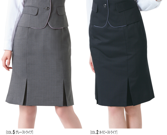  【EAS382】 事務服　マーメイドラインスカート [ENJOY/カーシー]