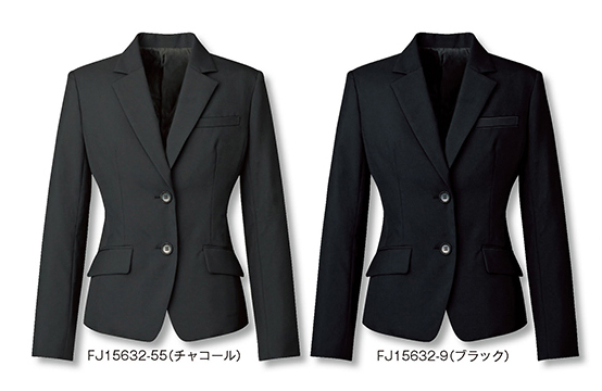  【FJ15632】 豊富な機能がついていて、さらにお買い得!事務服ジャケット [nuovo/フォーク]