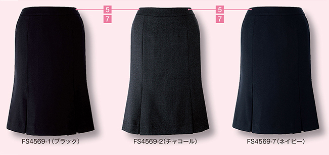 SET80 【FV36135 + FS4569】 ピンクxグレーの清楚なチェックで品の良さをアピール!事務服 ベストスーツ(マーメイドプリーツ) [nuovo]