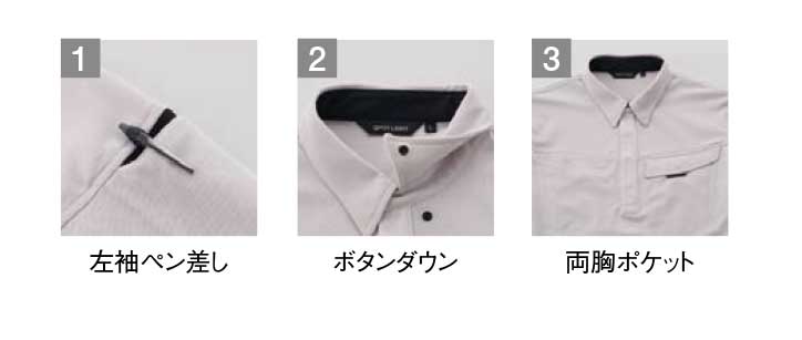 【SPT10190】きっちり魅せて、幅広いシーンに応えるエコ制電半袖ポロシャツユニセックス【SUN-Sサンエス】