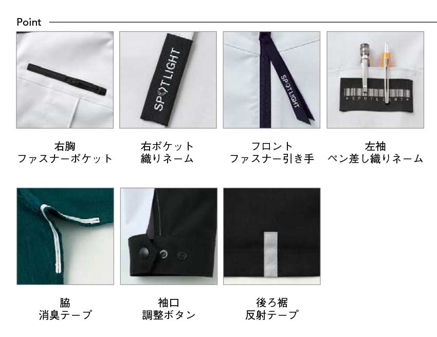 【SPT12101】ワーク×アウトドアのハイブリッドアイテム長袖ブルゾンユニセックス【SUN-Sサンエス】
