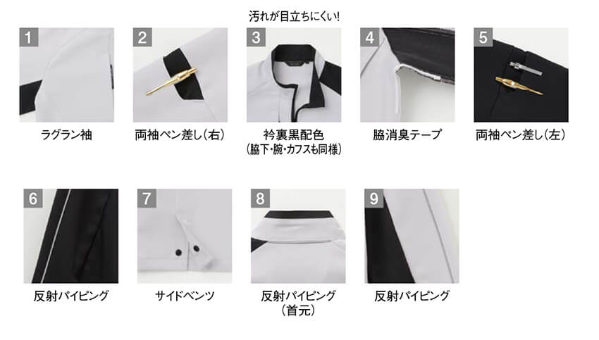 【SPT22201】バイオベースの素材採用で地球に優しいエコシリーズ長袖ブルゾン【SUN-Sサンエス】