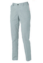 【1524-xe】未来を見据えた新しい素材のワークウェアレディースピタリティスラックス【XEBECジーベック】