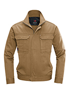 【OUTLET】数量限定!!【8031】 火や熱を扱う職場に適した　綿100%　作業服　長袖ブルゾン [バートル]
