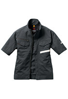 【9096-ku】【再生紙を用いたSDGs対応モデル】半袖ジャケットユニセックス【WORK WEAR バートル】