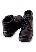 【AZ59813】 樹脂先芯・耐油・耐滑・静電気帯電防止タイプ　セーフティシューズ(ウレタンミドル靴ヒモ)  (女性サイズ対応) [アイトス]