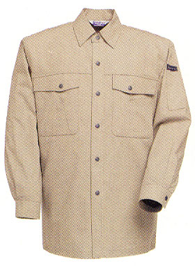  【AZ967】 吸汗性と耐久性に優れた 綿100% 夏用 作業服 長袖シャツ(配色無) [アイトス]