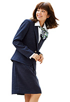  SET91【HCJ1500 + HCS1502】 軽くて動きやすい!上質さとカラーが魅力の事務服スーツ(ジャケット+スカート) [Pieds(ピエ)]